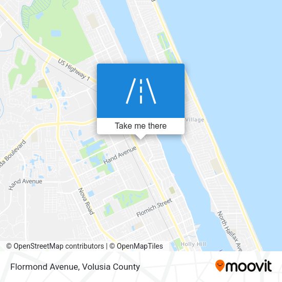 Flormond Avenue map