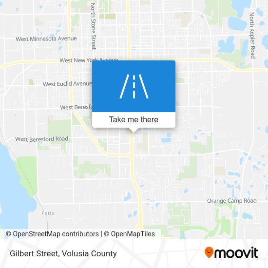 Mapa de Gilbert Street