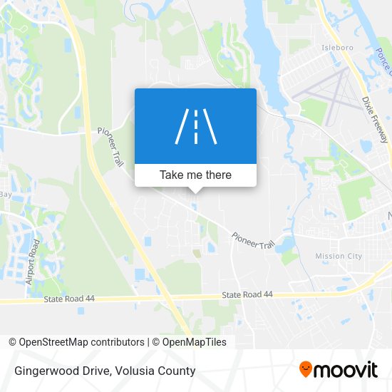 Gingerwood Drive map