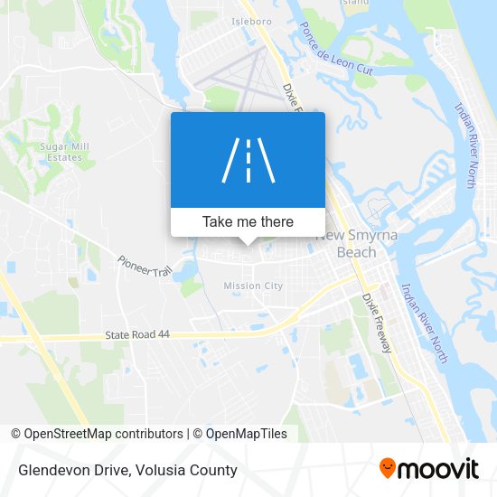 Mapa de Glendevon Drive