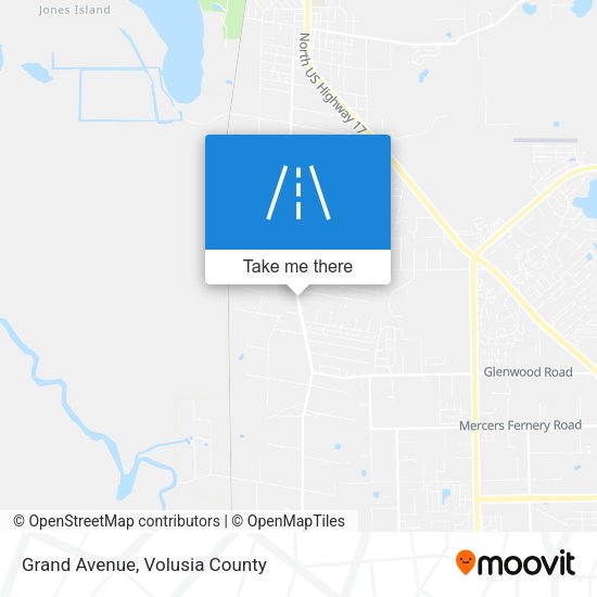Grand Avenue map