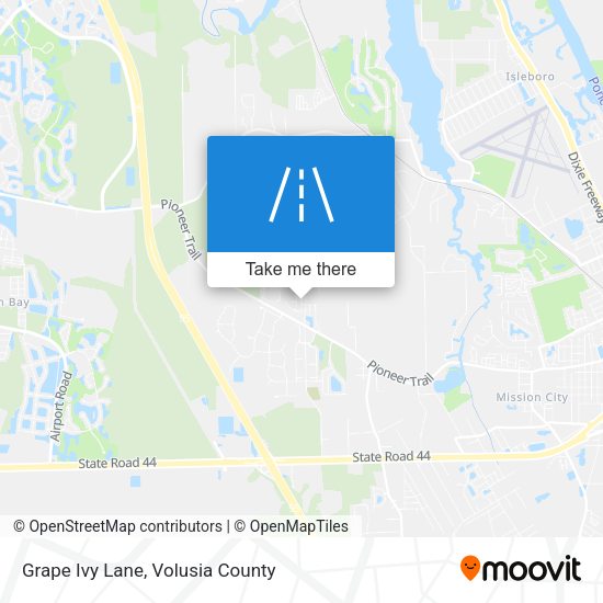 Grape Ivy Lane map
