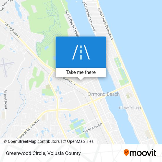Greenwood Circle map