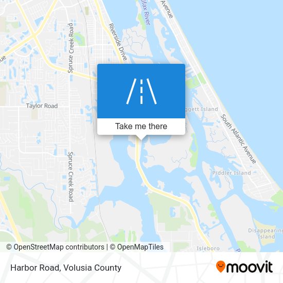 Harbor Road map