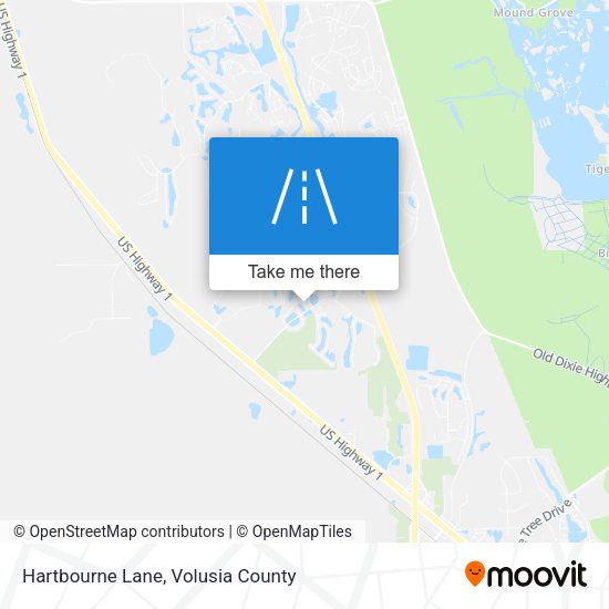 Mapa de Hartbourne Lane