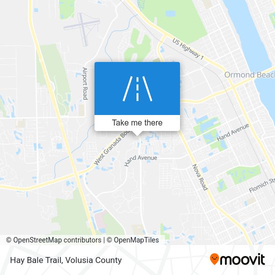 Hay Bale Trail map