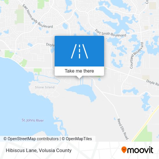 Hibiscus Lane map
