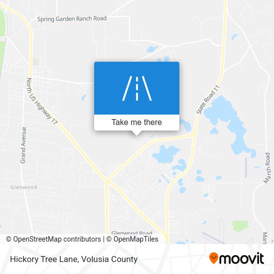Mapa de Hickory Tree Lane