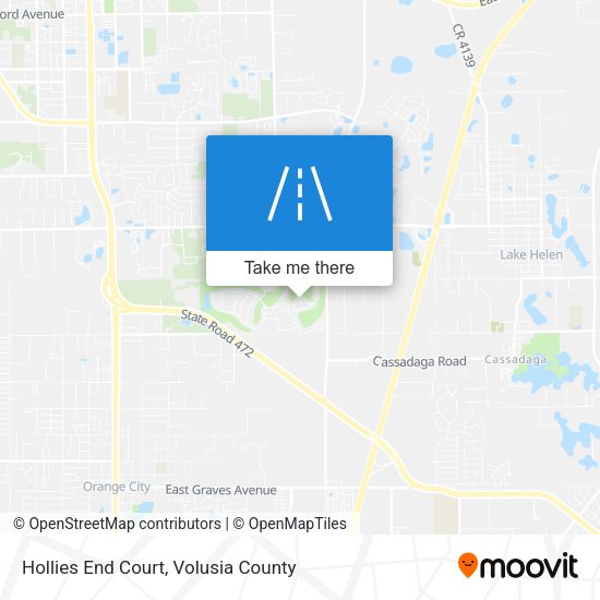Hollies End Court map