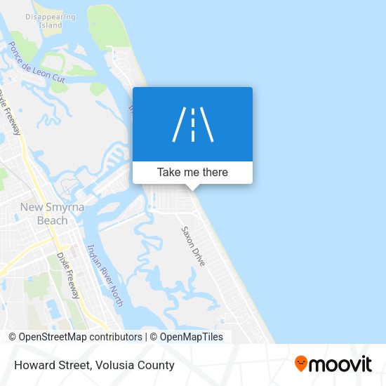 Howard Street map