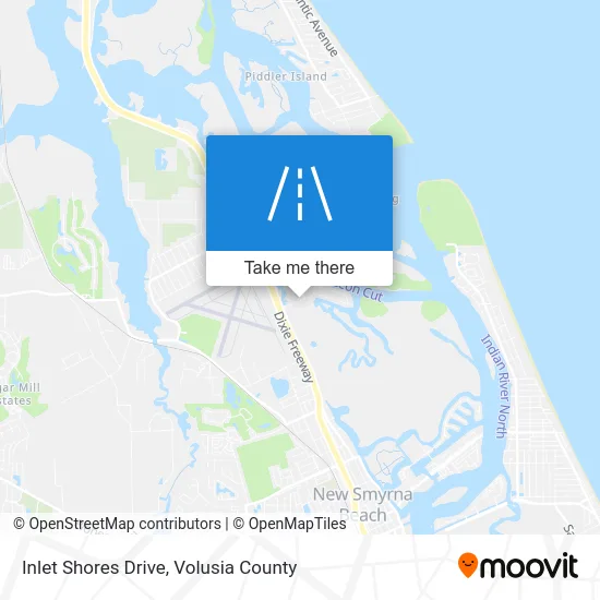 Inlet Shores Drive map