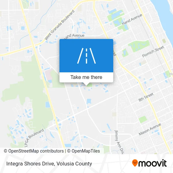 Integra Shores Drive map