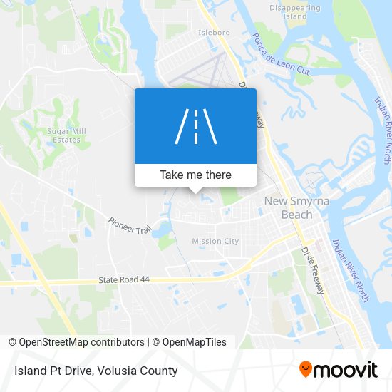 Island Pt Drive map