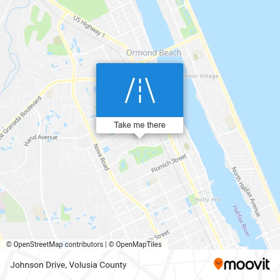 Johnson Drive map