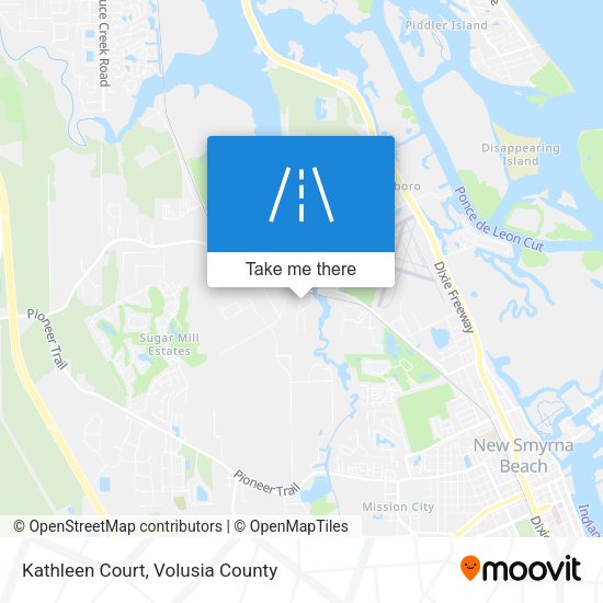 Kathleen Court map
