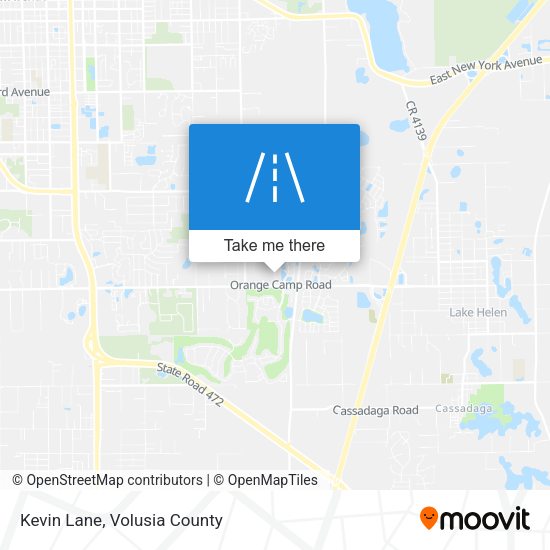 Kevin Lane map