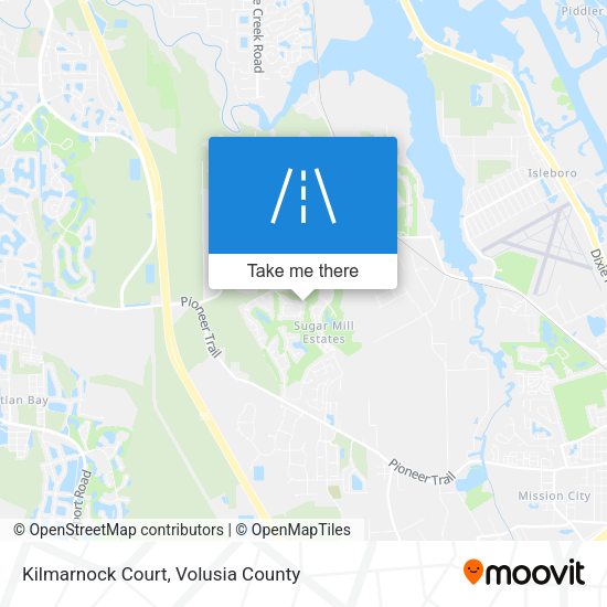 Mapa de Kilmarnock Court
