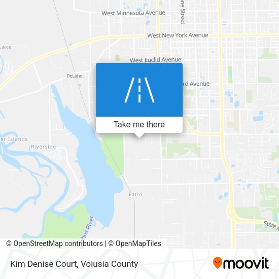Kim Denise Court map