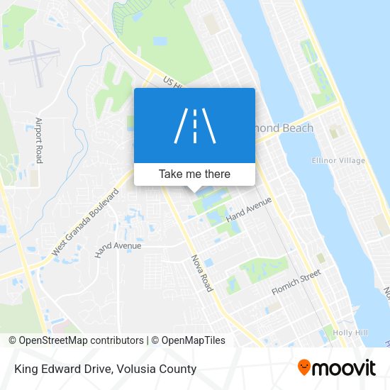 Mapa de King Edward Drive