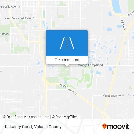 Kirkaldry Court map