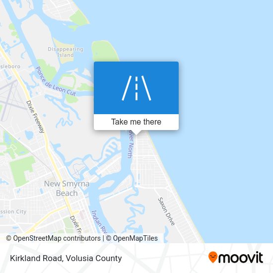 Kirkland Road map