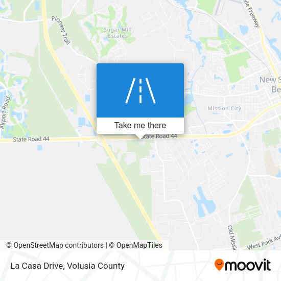 Mapa de La Casa Drive