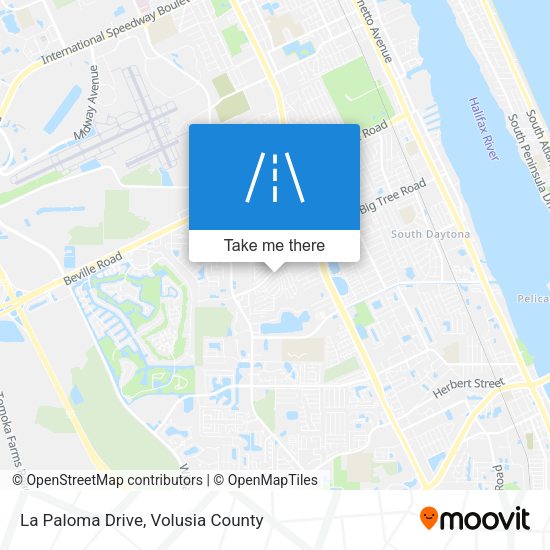 Mapa de La Paloma Drive