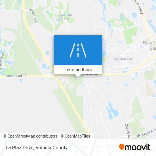 Mapa de La Plaz Drive