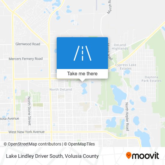 Mapa de Lake Lindley Driver South