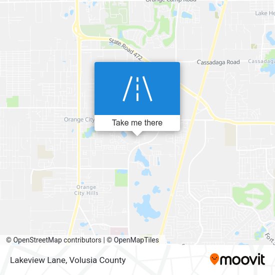 Mapa de Lakeview Lane
