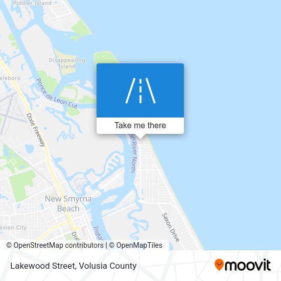 Mapa de Lakewood Street