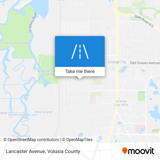 Lancaster Avenue map