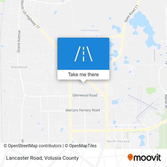 Mapa de Lancaster Road