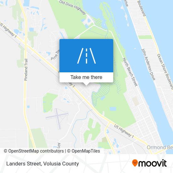 Mapa de Landers Street
