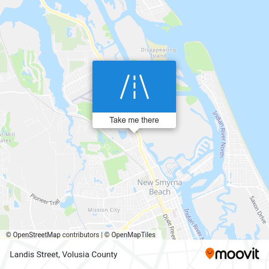 Mapa de Landis Street