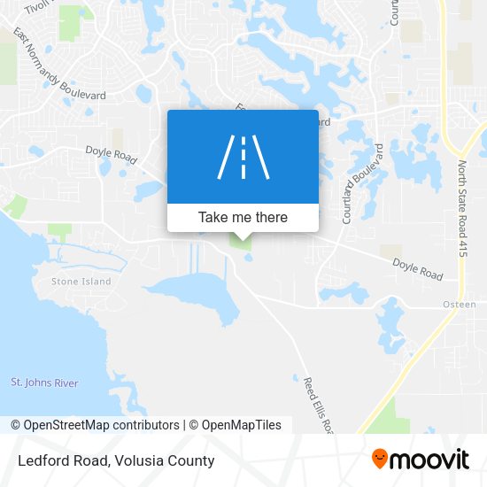 Ledford Road map