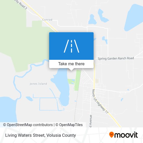Living Waters Street map