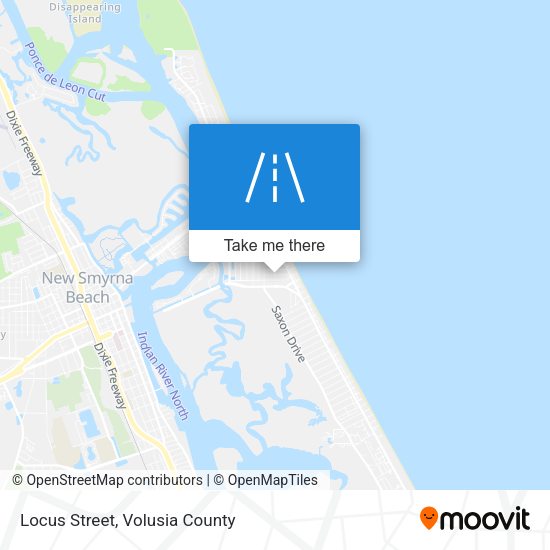 Locus Street map