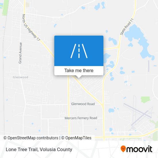 Lone Tree Trail map