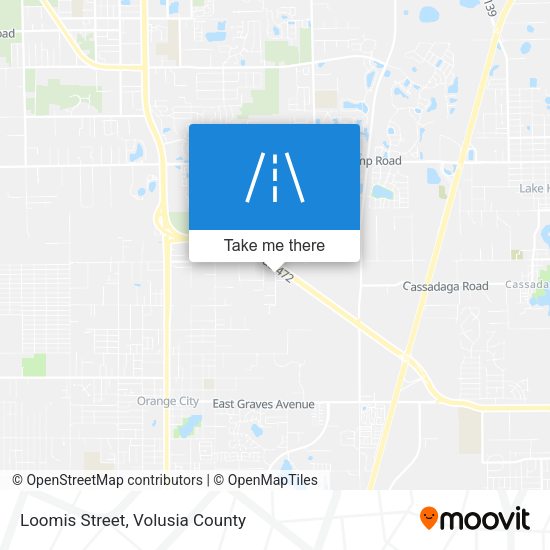 Loomis Street map