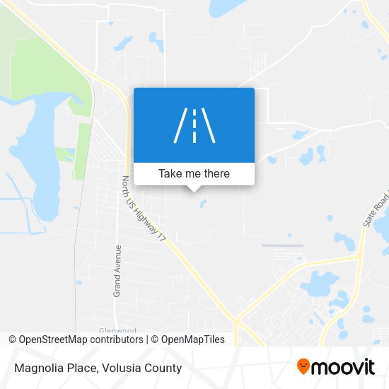 Mapa de Magnolia Place