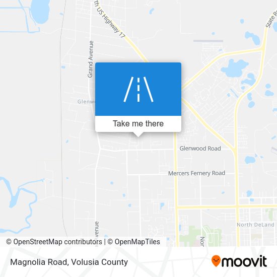 Magnolia Road map