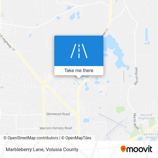 Mapa de Marbleberry Lane