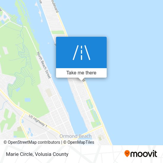 Marie Circle map