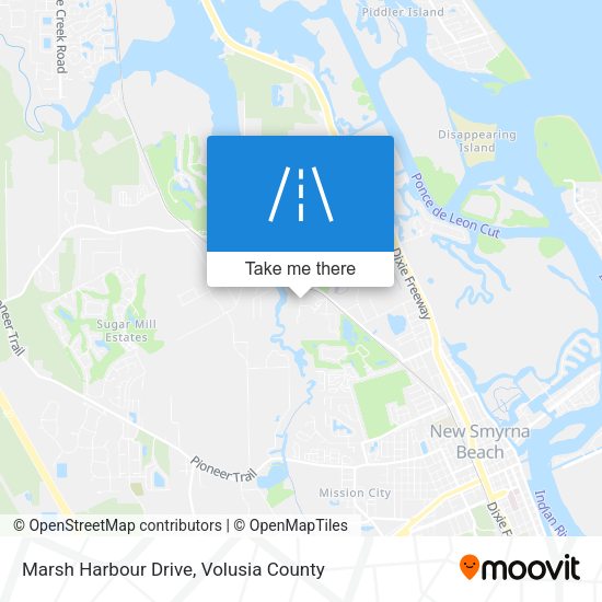 Mapa de Marsh Harbour Drive