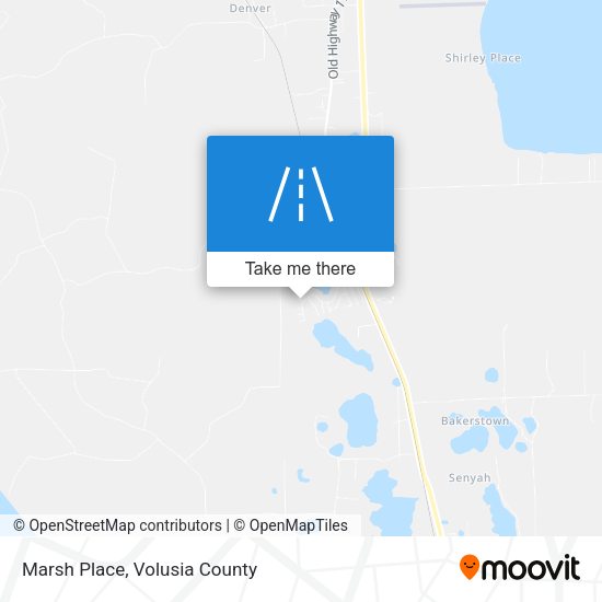Marsh Place map