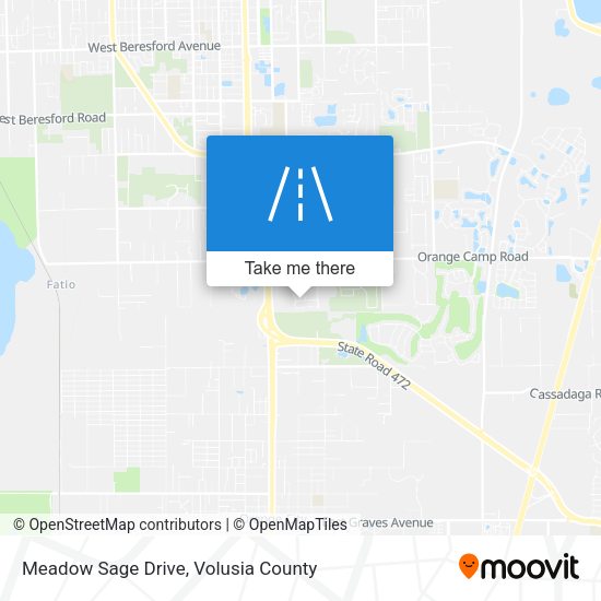 Meadow Sage Drive map