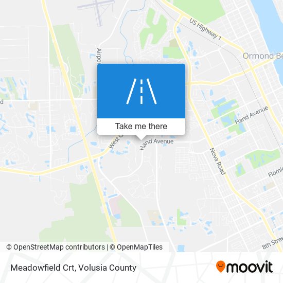 Mapa de Meadowfield Crt