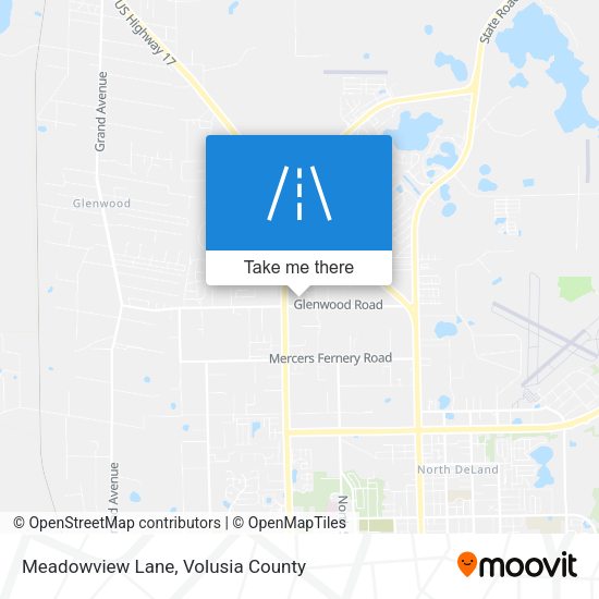 Meadowview Lane map