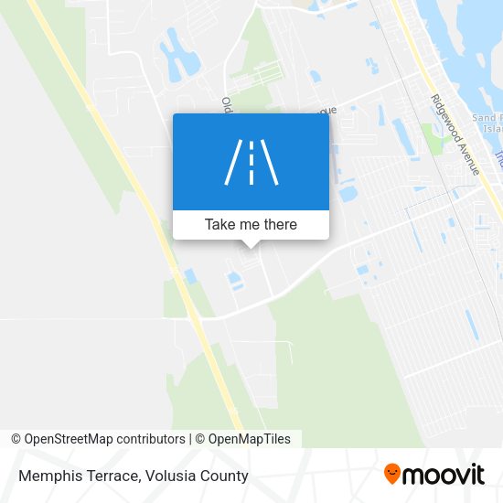 Memphis Terrace map